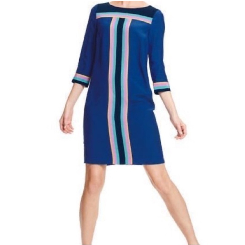 Boden Blue Shift Dress